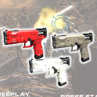 USB LightGun Electrovanne Recoil Arcade Game Shooting Machine Coin Pusher avec PS2 Simulator GunAccessories for PC Recreation