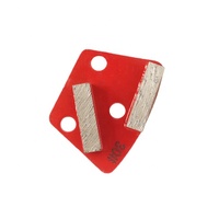 Disque de meulage de sol diamanté trapézoïdal TRUE SHINE pour chaussures de meulage en béton et terrazzo Pierres d'outillage