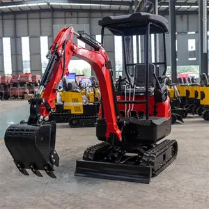 Suizhong Mini Digger Prijs Bagger Machine Graafmachines Tractor Te Koop 1 Ton 2 Ton 2.5ton Goedkope Mini Graafmachine Met Swing Giek