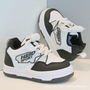 รองเท้ากีฬาเด็กสำหรับเด็กชายและเด็กหญิง ทุกฤดูกาล พื้นรองเท้านุ่มกันลื่น ระบายอากาศได้ดี อุ่นสบาย และเป็นมิตรกับสิ่งแวดล้อม - Product Image 5