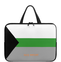Demifluid Rainbow Sac pour ordinateur portable, étui fin pour ordinateur portable avec fermeture éclair, sac portable pour tablette, grande capacité
