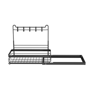 Étagère de rangement <span class=keywords><strong>sous</strong></span> l'évier WIREKING, panier coulissant, organisateur de placard, en métal et acier, pour la cuisine et la maison - Product Image 3