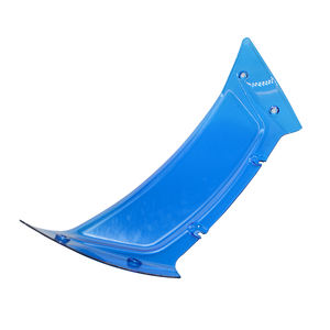 Accesorios para Motocicletas CW-HD-WIN021-BL Parabrisas de Policarbonato con Recubrimiento Duro de 4.5 Pulgadas - Product Image 4