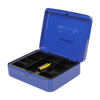 Coffre-fort en acier ignifuge YOOBOX avec serrure à clé pour hôtels - Coffre-fort de dépôt