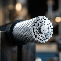 Cable Aéreo Agrupado ABC con Aislamiento XLPE y Conductor de Aluminio de 0.6/1kV, Estándar IEC 60502, para Redes Eléctricas, Cable JKLYJ
