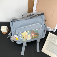 Sac à bandoulière Itabag personnalisé avec accessoires mignons, sac messager décontracté en nylon, sac à main léger, sac Ita