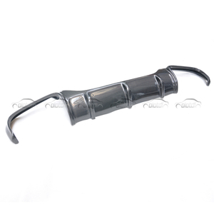 Lame de pare-choc arrière en Fiber de carbone, protection du Spoiler arrière en forme de V pour BMW E63 E64 M6 - Product Image 2