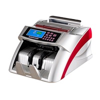 Détecteur de monnaie semi-automatique en plastique, compteur de billets de banque, machine à compter les billets de dollars, écran TFT, 1000 billets/minute
