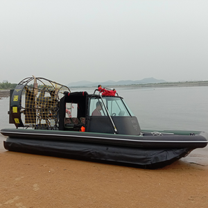 Navire amphibie à coque en caoutchouc |   300 CV, 80 km/h, charge utile de 1,0 t, utilisation pour l'agriculture, la pêche et les patrouilles de frontière - Product Image 2