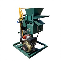 Machine automatique de fabrication de blocs de terre cuite et de pavés en cendres volantes, machine de moulage de briques