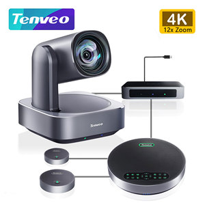 Kit de <span class=keywords><strong>Conférence</strong></span> Tenveo Fourniture Directe Usine – Caméra PTZ à <span class=keywords><strong>Zoom</strong></span> Optique 12X, Haut-parleur Audio, Système de Diffusion en Direct pour Conférences - Product Image 1