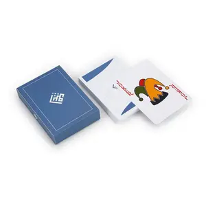 OEM customer logo Printing White core Collection Card whole Custom Design Italian Paper Playing Cards