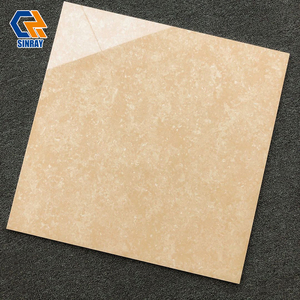 Carreaux de sol intérieurs antidérapants en porcelaine polie 60x60cm, motif <span class=keywords><strong>bois</strong></span> moderne, antibactériens, épaisseur 10mm, pour salle de bain - Product Image 5