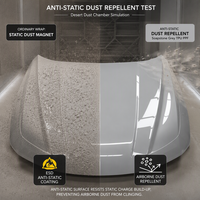 Film de protection de peinture (PPF) en TPU gris soapstone pour Tesla, anti-statique, anti-poussière, rouleau de 1,52x15m, vente en gros, direct usine