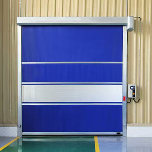 <span class=keywords><strong>Porte</strong></span> <span class=keywords><strong>coulissante</strong></span> rapide automatique de <span class=keywords><strong>porte</strong></span> rideau en PVC à grande vitesse avec télécommande - Product Image 2