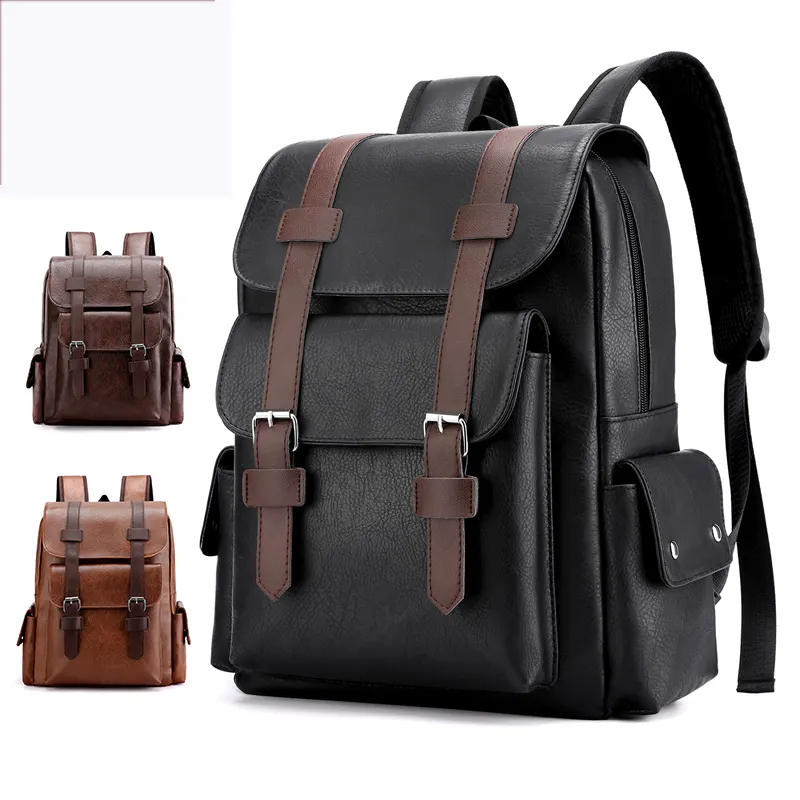 नई डिजाइन यात्रा बैग के लिए लोगो के साथ पु चमड़े कस्टम विंटेज बैग आदमी