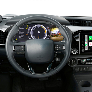 Tableau de bord numérique NaviHua 12,3 pouces pour Toyota Hilux Fortuner 2015-2020, système Linux, mise à niveau du cluster numérique - Product Image 5