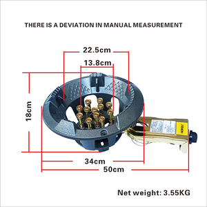 8 #   Bếp thương mại di động, bếp đun bằng gang, bếp gas di động và bếp nấu ăn bằng thép không gỉ, thích hợp cho cắm trại - Product Image 2