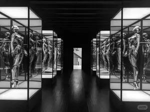 Skulptur für Moderne Technologie – Kunstobjekt für Ausstellungsräume und Wohnzimmer - Product Image 4