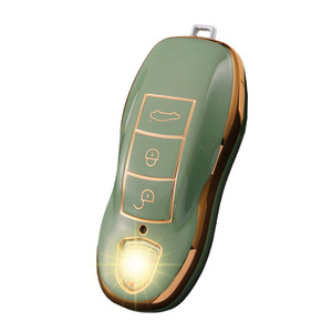 Housse de clé de voiture Huanyue, protection intégrale, compatible avec Porsche Panamera, Cayenne 911, 718 et modèles Cayenne personnalisés. - Product Image 2