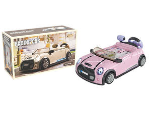 Enfants Puzzle B/O électrique jouets interactifs Mini volant Console <span class=keywords><strong>de</strong></span> jeu jouets <span class=keywords><strong>voiture</strong></span> <span class=keywords><strong>de</strong></span> <span class=keywords><strong>course</strong></span> avec musique lumière pour les enfants - Product Image 2