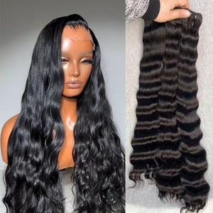 Prêt à Expédier MACHINE À DOUBLE TRAME DE CHEVEUX HUMAINS ONDULÉS CRUS NON TRAITÉS - Product Image 3