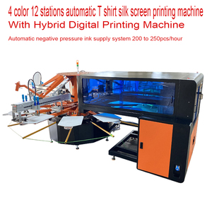 Impresora Digital Híbrida de 4 Colores con Serigrafía Octopus y Máquina Automática de Impresión de Camisetas DTG - Product Image 3