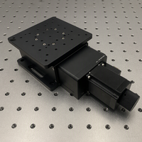 Plateforme de levage de précision motorisée à axe Z LDTDS-20QV avec rouleaux croisés, 150x150mm, déplacement de 20mm