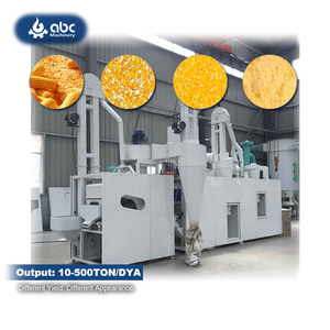 Planta de fabricación de granos de procesamiento secundario: Pasos de desgerminación, trituración, molienda y fresado, con separador ciclónico y colector de polvo - Product Image 1