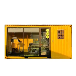 Best Sellers Yaoda modern prefabricated steel tiny house shipping fitness us warehouse home gym shipping container