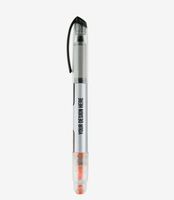 Stylos surligneurs fins personnalisés avec logo promotionnel, vente en gros en vrac