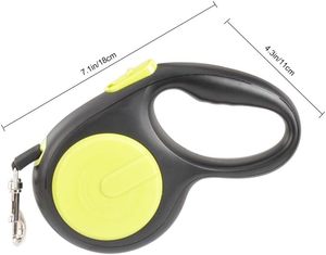 Laisse Rétractable Réglable pour Chien, Corde Réfléchissante en ABS de 5m, Prête à l'Expédition Transfrontalière, Vente en Gros - Product Image 3
