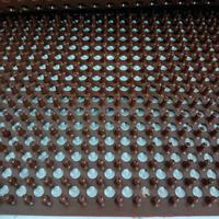Coussinets de nidification pour poulets en PVC à aiguille unique, prix usine, naturels et réutilisables pour fermes avicoles