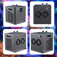 Équipement de refroidissement à eau pour aquarium ZT 0.3HP 600w 300L, refroidisseur d'aquarium avec compresseur de réfrigération, machine à glace