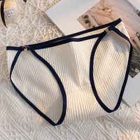 Nouvelles culottes pour femmes en pur coton, string taille mi-haute rehausseur de hanches, antibactérien, brodé, style simple