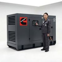 Générateur diesel silencieux à prix avantageux Cummins 275/285/300KVA 220/230/240KW, refroidissement par eau, 12V/24V DC ATS EPA CE ISO