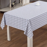 Nappe en PVC tissée florale RNPT, résistante à la chaleur, imperméable, anti-taches, luxe moderne, certifiée SGS, personnalisable PW286-R594-3