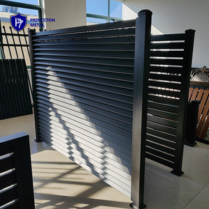 PRINCETON METAL Modern <strong>Outdoor</strong> Decorative Aluminium Louver Fence Panels Privacy Metal <strong>Shutters</strong> for Window - Product Image 2