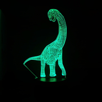 Lampe de nuit holographique populaire, rechargeable, à commande tactile, décorative, portable pour la chambre d'enfant, table de chevet