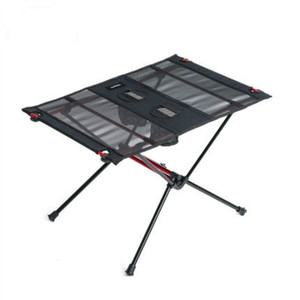 Modern çok fonksiyonlu taşınabilir açık katlanır masa alüminyum alaşım seyahat eğlence durak barbekü mobilya için kalınlaşmış Metal - Product Image 5