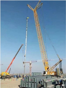 Grue sur chenilles hydraulique d'occasion LIEBHERR LR1280 de 280 tonnes avec boîte de vitesses et moteur en Chine à vendre - Product Image 3