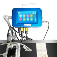 Impresora de Inyección de Tinta Industrial en Línea Willita WJ-2 de 50.8 mm (2 Pulgadas) para Codificación de Cajas de Cartón con Caracteres Grandes