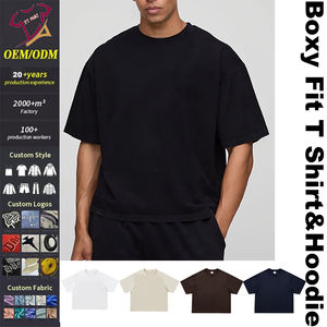 Streetwear Manufacturers <strong>Clothing</strong> Men's Oversized 100% Cotton Printed T-Shirt Heavyweight Tshirt for Men Street Wear <strong>Clothing</strong> - Product Image 1