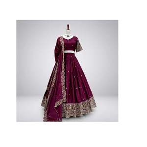 <b>Top</b> Quality Women's Lehenga Choli Crafted with Premium Fabric for Bridal Wear and Reception Events Available At Best Price - Product Image 1
