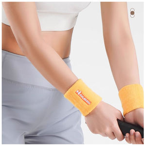 Muñequeras Deportivas de Algodón al por Mayor, Sin Pedido Mínimo, Fabricantes de Muñequeras Deportivas Bordadas con Logotipo Personalizado - Product Image 1