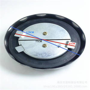 Bouchon de réservoir de carburant Dawei Sailong en fer noir 30 mm personnalisable pour camion Faw Jp J5 Hanwei Qingdao JH6 LongV - Product Image 5