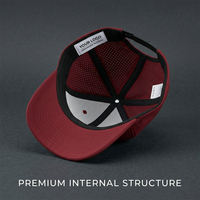 Gorra de Béisbol de Rendimiento Personalizada de Secado Rápido con Perforaciones Láser y Logotipo Bordado en 3D para Clubes Deportivos Universitarios y Atletismo al Aire Libre