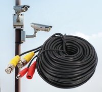 Câble d'alimentation BNC DC avec gaine en PVC 5m 10m 20m 50m 1080P pour CCTV et caméra