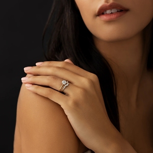 CANNER <b>Unique</b> Elegant Zircon <b>Ring</b> <b>Engagement</b> Luxury Four-Prong Crown Wedding <b>Ring</b> Ladies S925 Silver Gold Plated Jewelry <b>Ring</b> - Product Image 4
