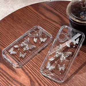 เคสฝาครอบโทรศัพท์มือถืออะคริลิคแข็งพิมพ์ลายผีเสื้อสีเงินสำหรับ Huawei P50 60 70 PRO MATE 30 40 Magic <span class=keywords><strong>5</strong></span> Pro nova 11 - Product Image 3